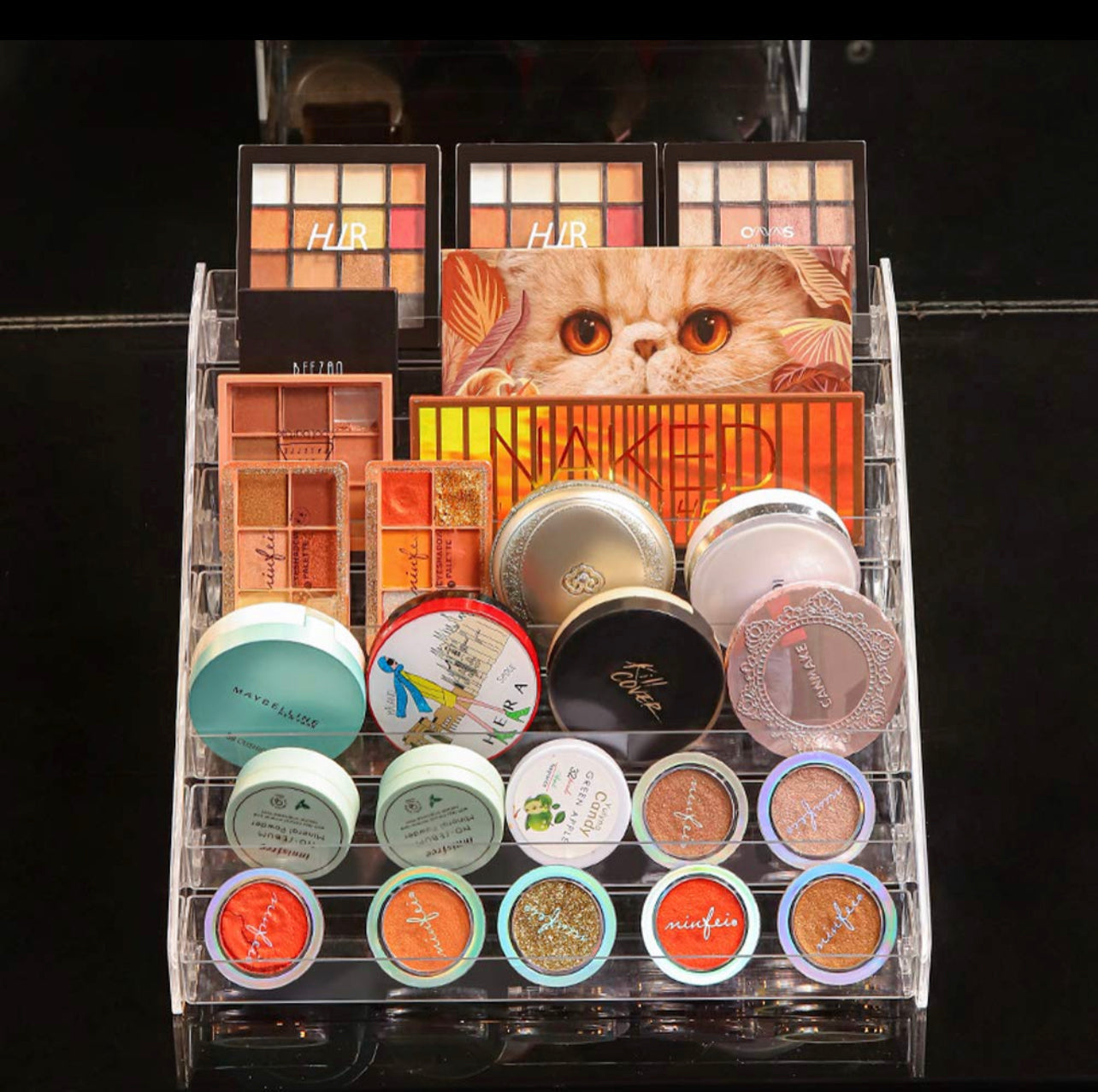 Rynx | Acrylic 7-tier Makeup Nail Polish Storage Organizer
