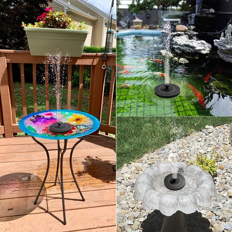 RYNX | Soothing Garden Fountain with Sunlight