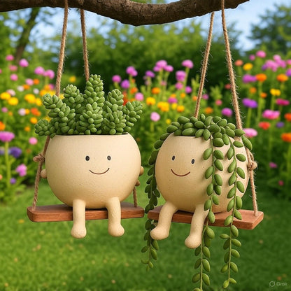 Rynx | Happy Buddy Hanging Plant Pot