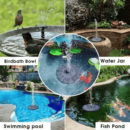 RYNX | Soothing Garden Fountain with Sunlight