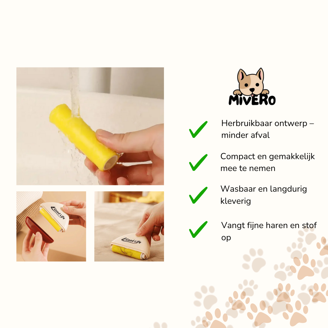 Rynx | NeatSwipe - Reusable Pet Hair Roll