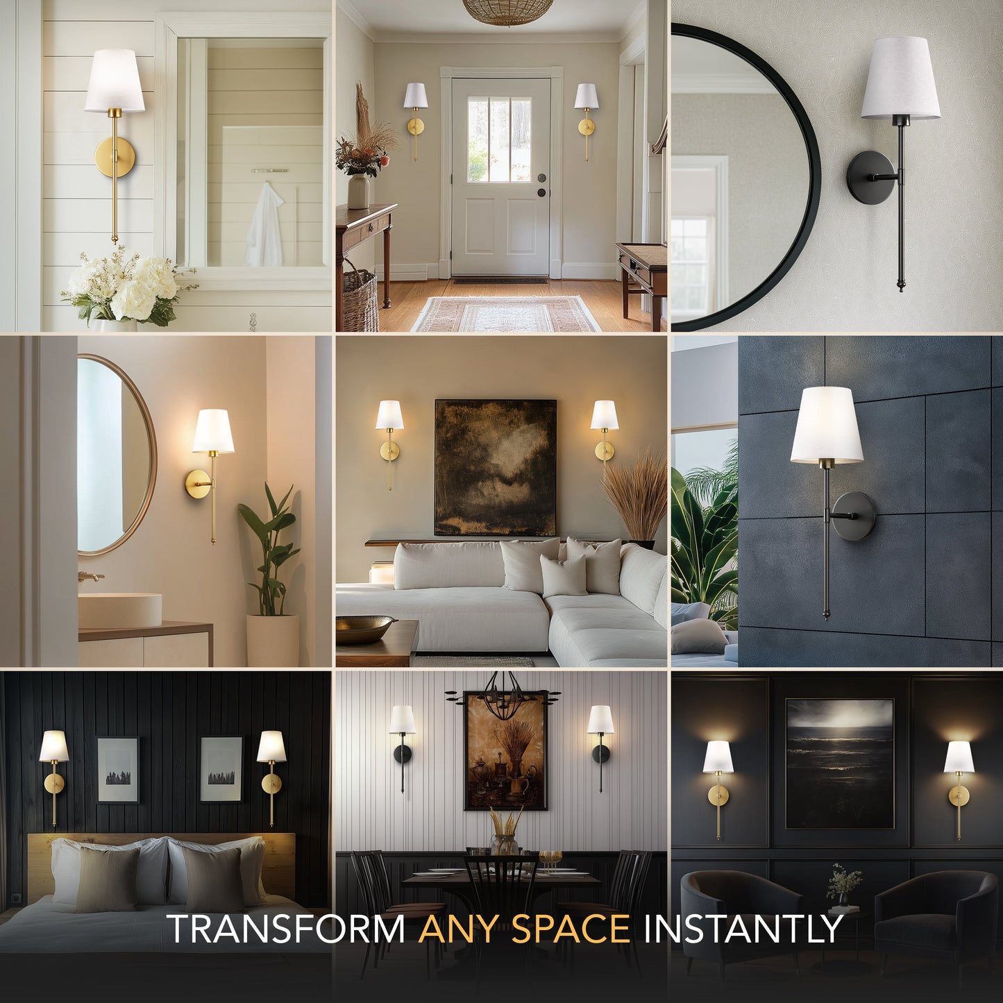 Rynx | Easyglow Wireless Wall Lamps