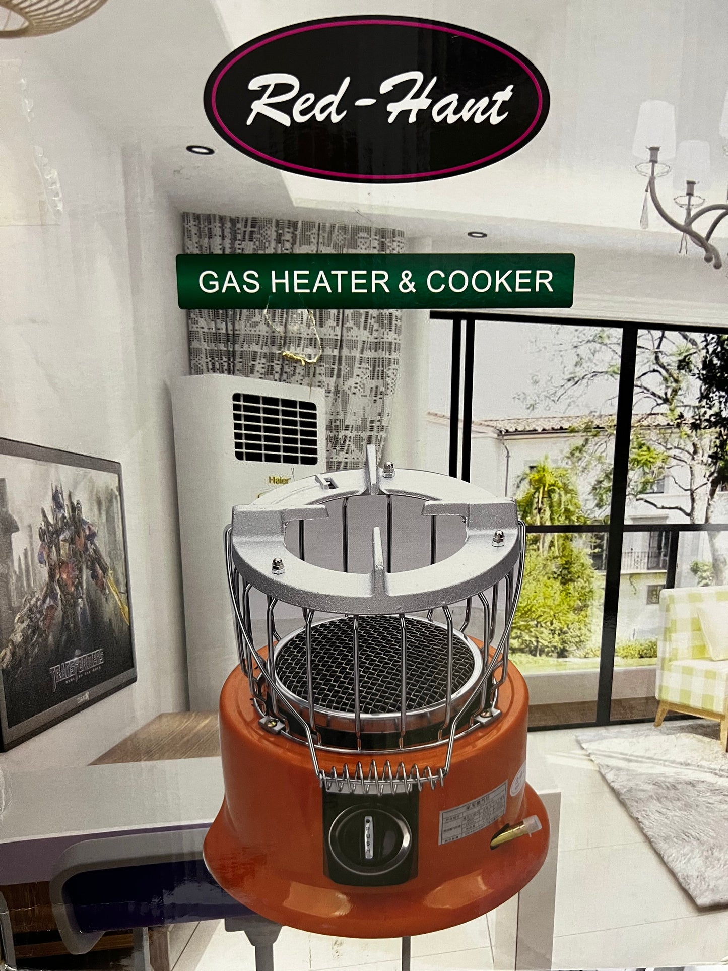 Rynx | 2 in 1 Portable Gas Heater & Stove