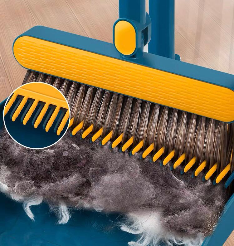 Rynx | Rotating broom + dustpan set