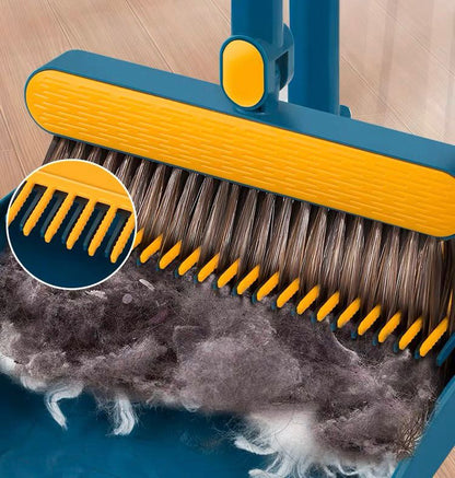 Rynx | Rotating broom + dustpan set
