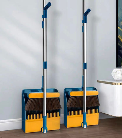 Rynx | Rotating broom + dustpan set