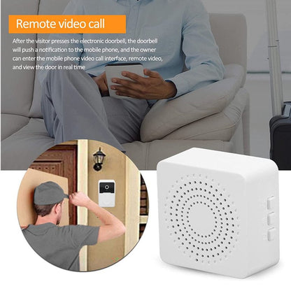 Rynx | Video Doorbell Camera, HD Smart Wireless WiFi Doorbell Security Camera, Night Vision, Two-Way Audio
