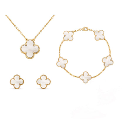 RYNX | Luxury Jewelry Clover For Women – Model Lyla White gold