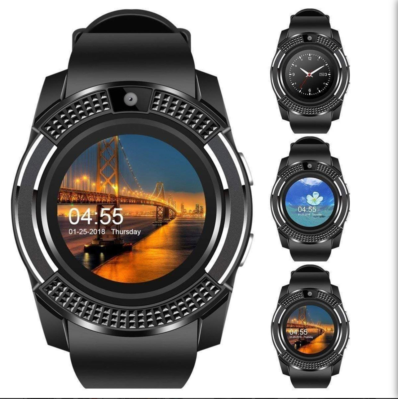 Rynx | V8 Smartwatch Bluetooth Smartwatch Touchscreen Wristwatch