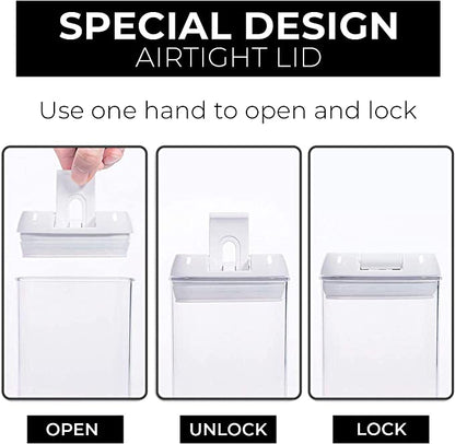 Rynx | 7 Piece Food Storage Container Airtight Set