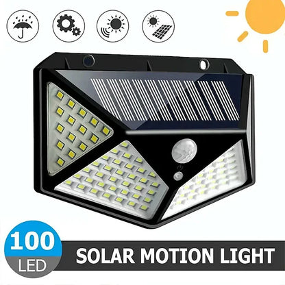 Rynx | Solar Motion Detector Wall Lighting Combination 4-Pack