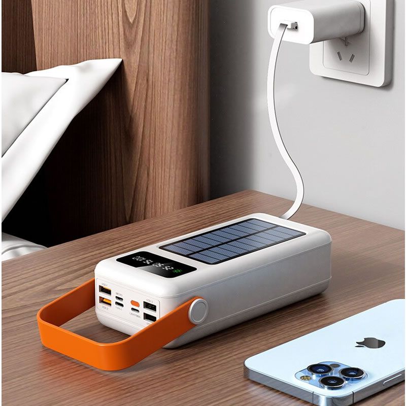 Rynx | Last discharge solar power bank 50000mah