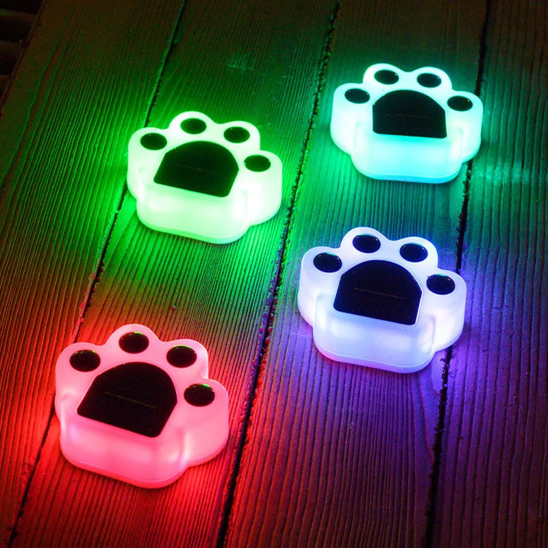 Rynx | Wireless Solar Energy Paw Print Garden Lighting - PawsGlow