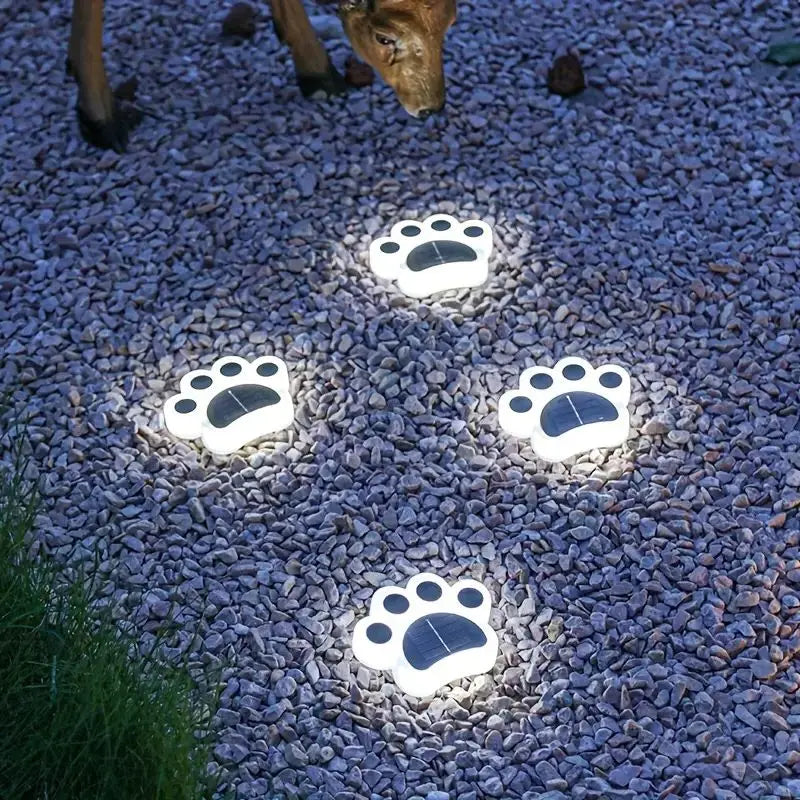 Rynx | Wireless Solar Energy Paw Print Garden Lighting - PawsGlow