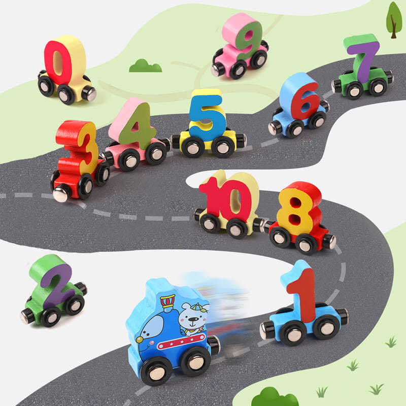 Rynx | Magnetic Height Train - Educational Toy - Educational And Fun
