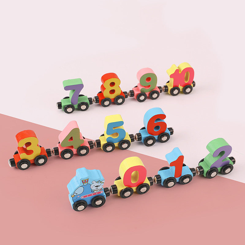 Rynx | Magnetic Height Train - Educational Toy - Educational And Fun