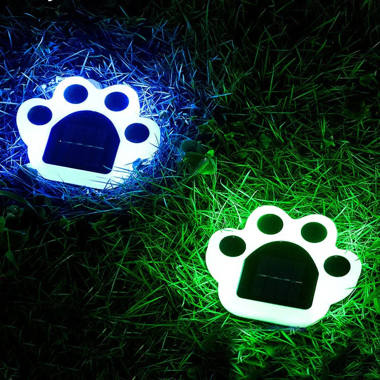 Rynx | Wireless Solar Energy Paw Print Garden Lighting - PawsGlow
