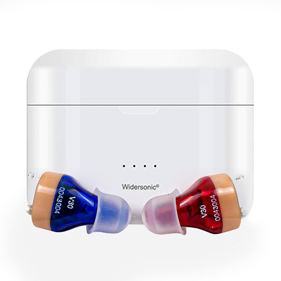 Rynx | Rechargeable & invisible hearing aids pair
