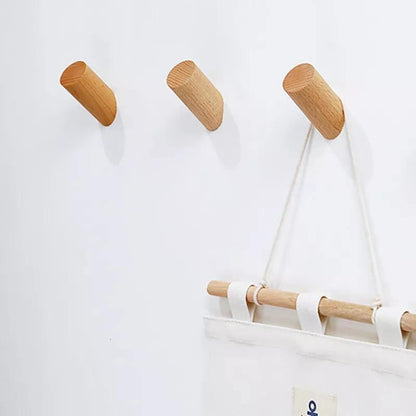 Rynx | HookMate Wall Hooks made of Wood | Space-saving | Minimalist Design | Sturdy Coat Rack | Decorative and Practical