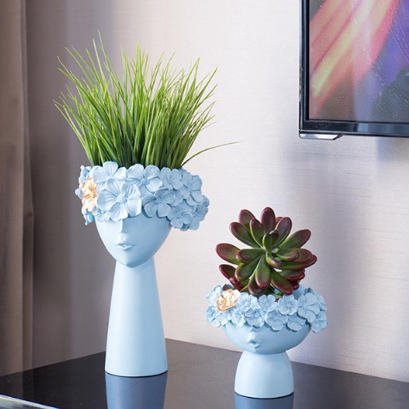 Rynx | FloraCrown Flower Crown Vase | Handmade Flower Decoration | Elegant Home Accents | Various Sizes
