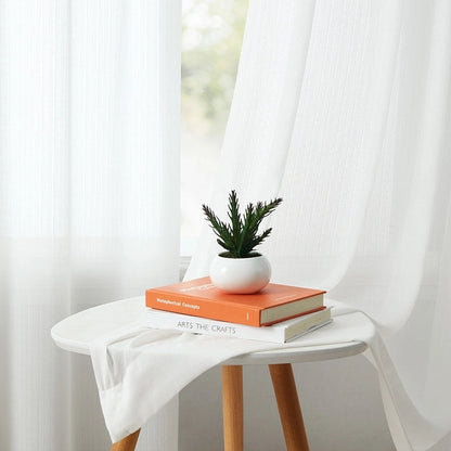 Rynx | Lumi - Soft Take Minimalist Curtain, Living Room