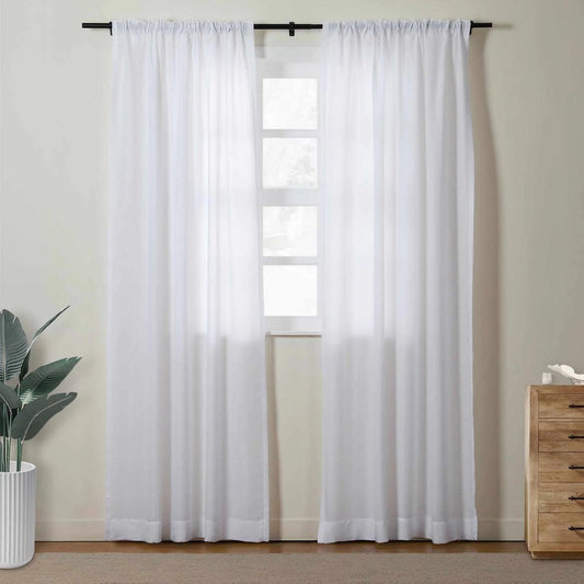 Rynx | Lumi - Soft Take Minimalist Curtain, Living Room