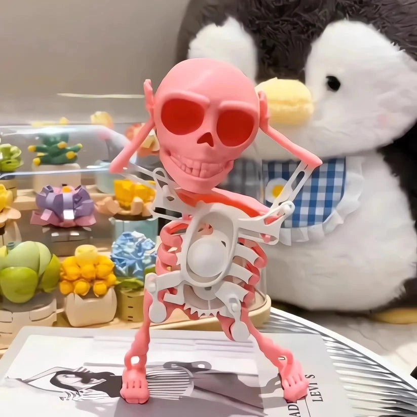 Rynx | Dancing Skeleton Figure – Glowing Dance Decoration with Playful Shine