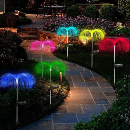 Rynx | Solar Garden Light Jellyfish – Hypnotic Color Change at Night