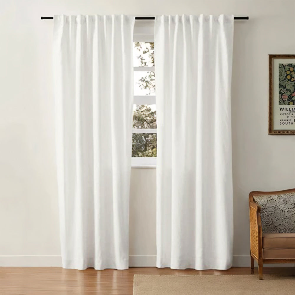 Rynx | Aira - Linen-Cotton Curtain with Soft Fabric