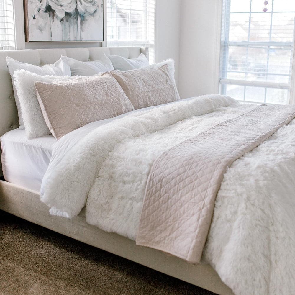 Rynx | Ava Diamond Plus Size Cotton Quilt Set