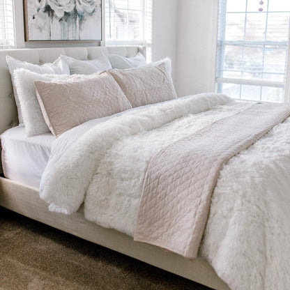 Rynx | Ava Diamond Plus Size Cotton Quilt Set