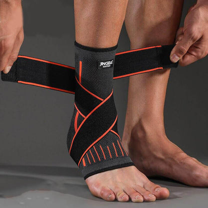 RYNX | D Profi Ankle Support Red incl. cross belt