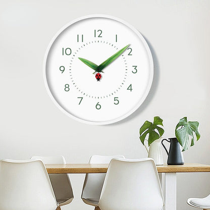 Rynx | Timeless Perch Clock - Unique Bird Wall Clock in Ladybug and Butterfly Design