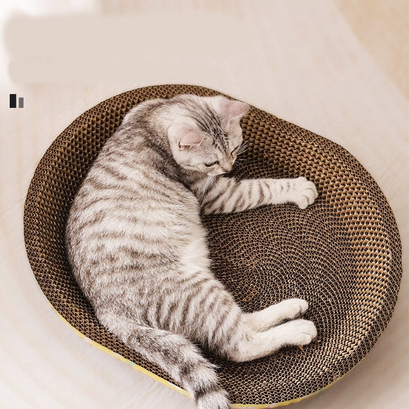 Rynx | Kawaii cartoon cat scratching board x cat bed