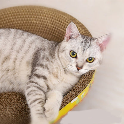Rynx | Kawaii cartoon cat scratching board x cat bed