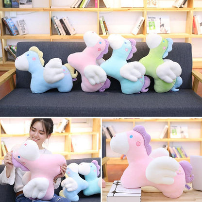 Rynx | Shady Kawaii Flying Horse Plush Pillow - Perfect Gift and Home Decor for Kids