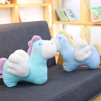 Rynx | Shady Kawaii Flying Horse Plush Pillow - Perfect Gift and Home Decor for Kids