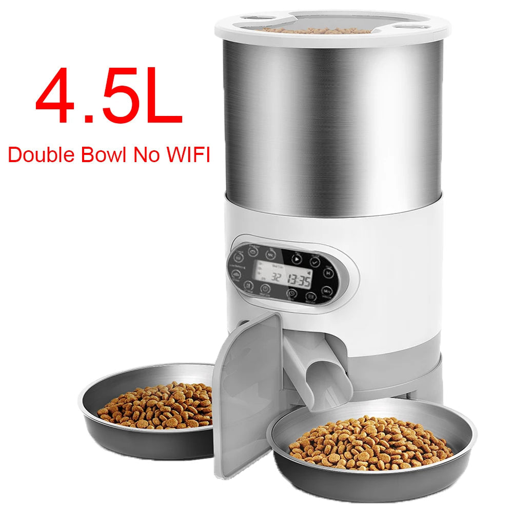 Rynx | 2-Way Splitter Automatic Smart Pet Feeding Station