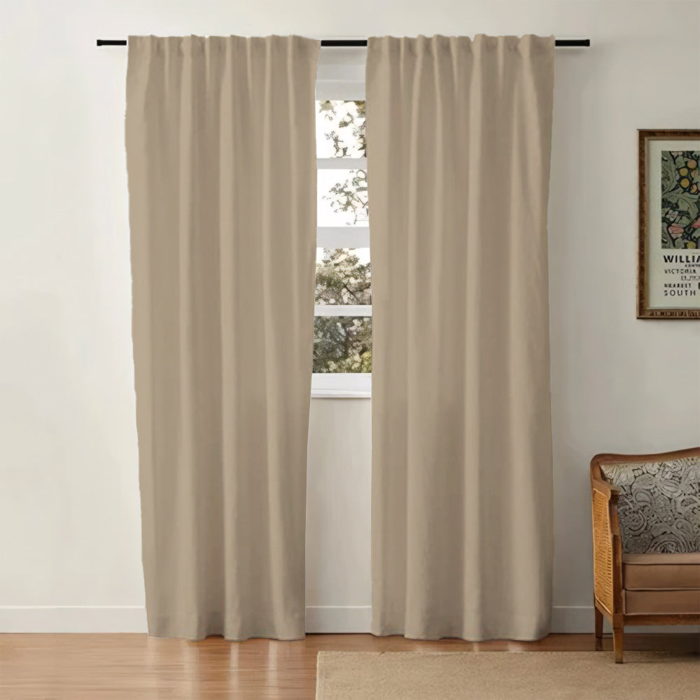 Rynx | Aira - Linen-Cotton Curtain with Soft Fabric