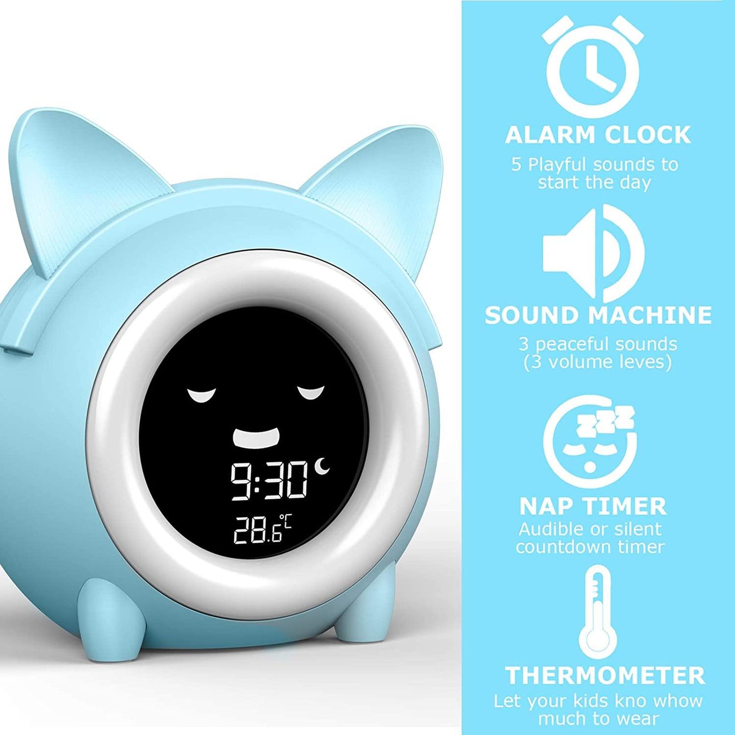 Rynx | Children's Digital Watch with Night Light