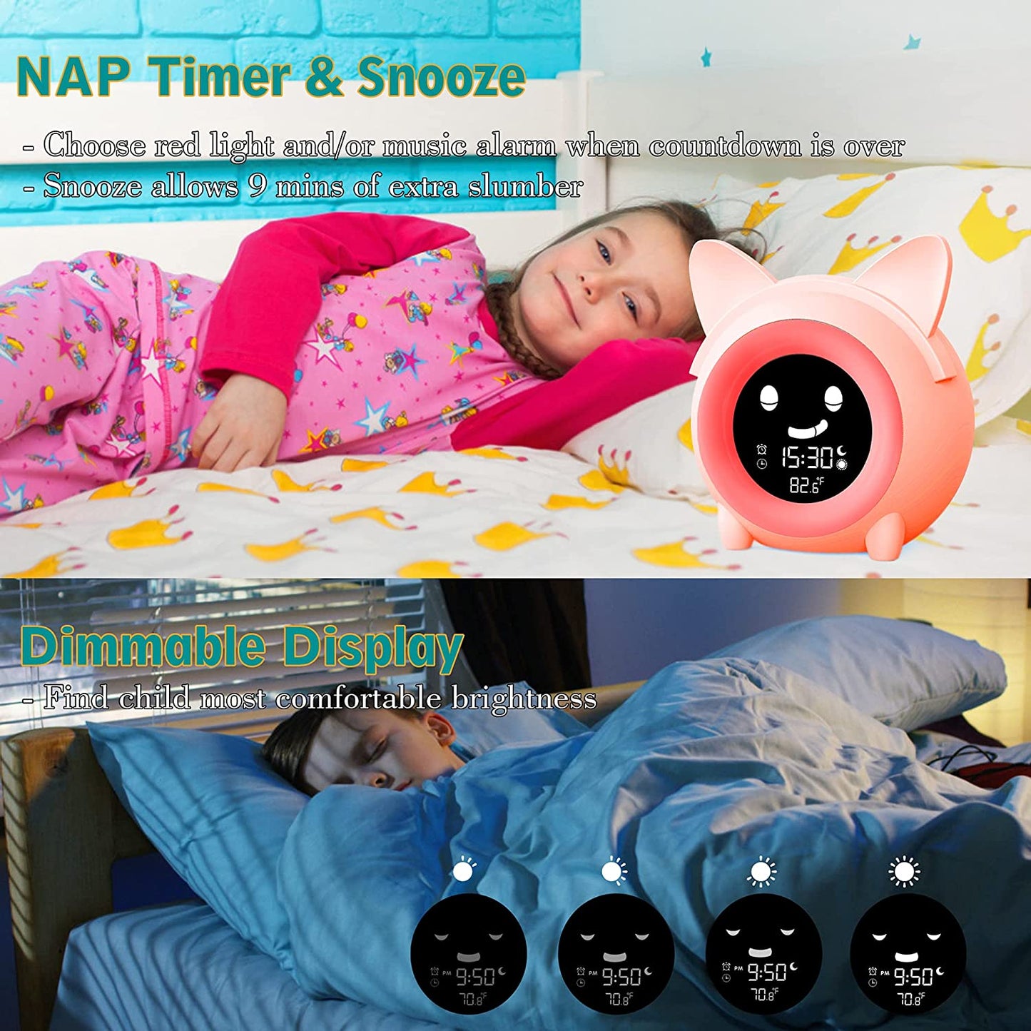 Rynx | Children's Digital Watch with Night Light