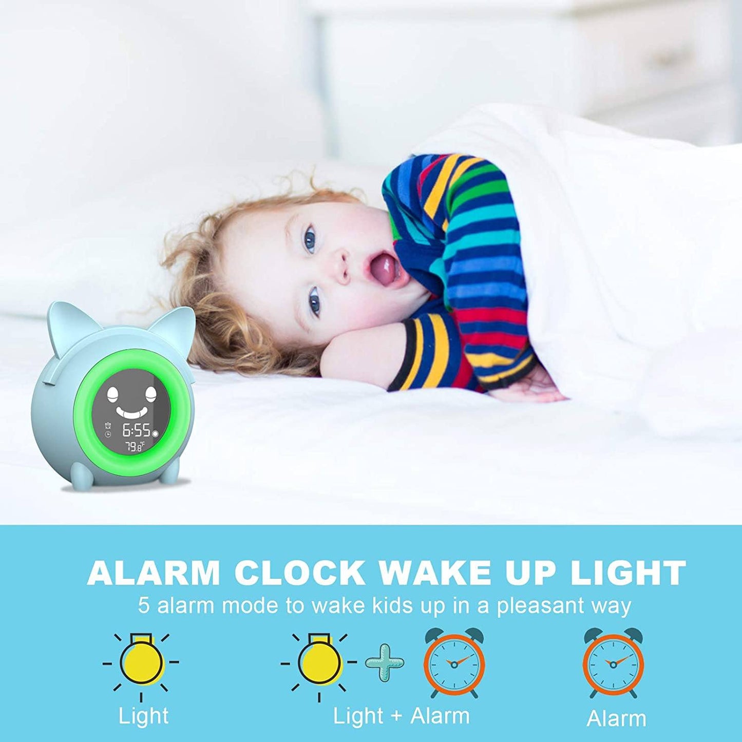 Rynx | Children's Digital Watch with Night Light