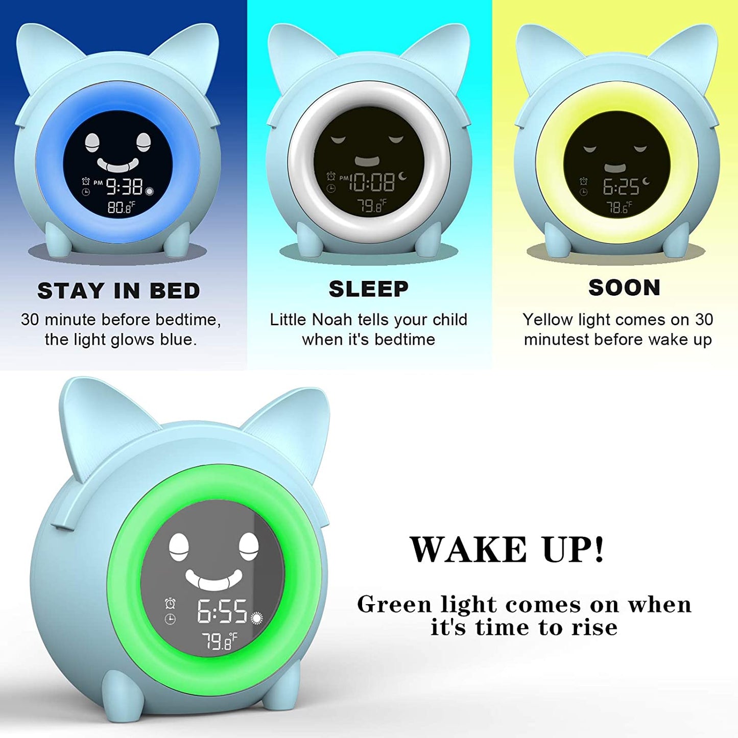 Rynx | Children's Digital Watch with Night Light