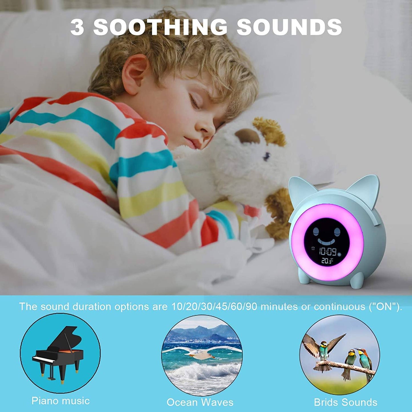 Rynx | Children's Digital Watch with Night Light