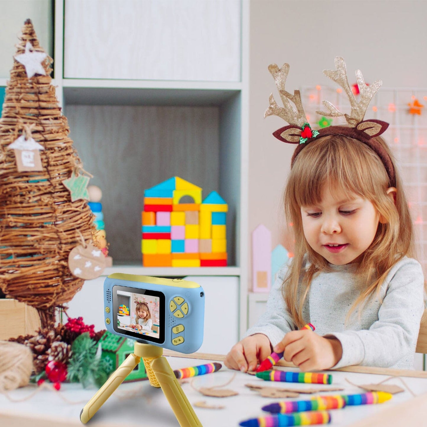 Rynx | Kids Digital Camera with Rotatable Lens