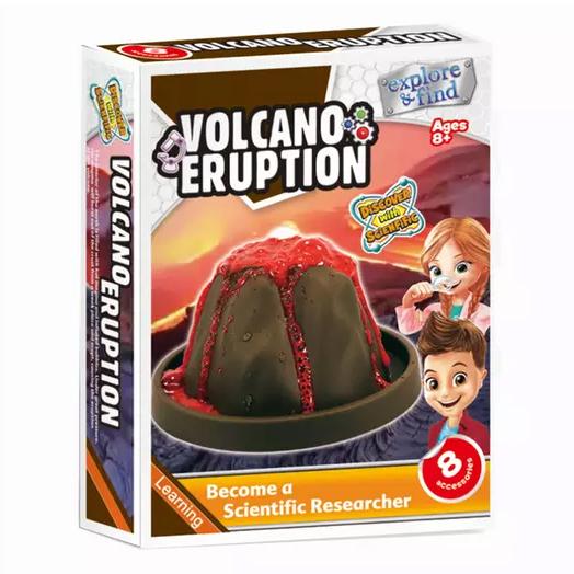 Rynx | Kids Fun Educational Volcano Eruption Science Kit Toy