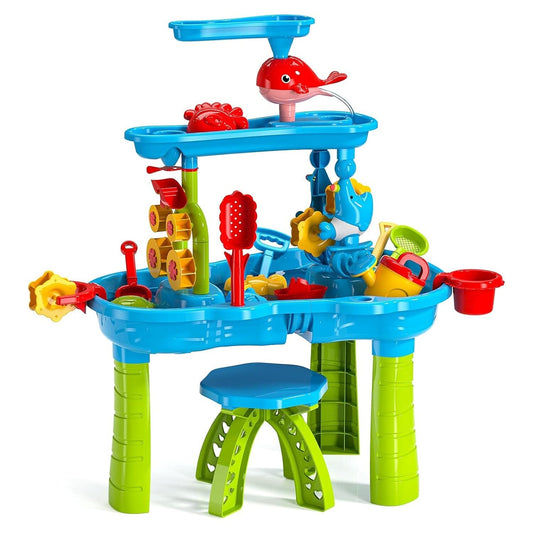 Rynx | Children's Sand Water Table for 3-6 Years Old Sensory Training Friendship Building