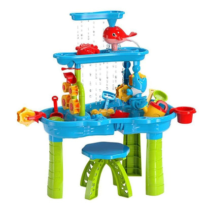 Rynx | Children's Sand Water Table for 3-6 Years Old Sensory Training Friendship Building