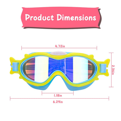 Rynx | Children's swimming goggles with earplugs UV protection anti-fog leak-proof