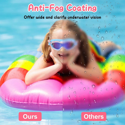 Rynx | Children's swimming goggles with earplugs UV protection anti-fog leak-proof